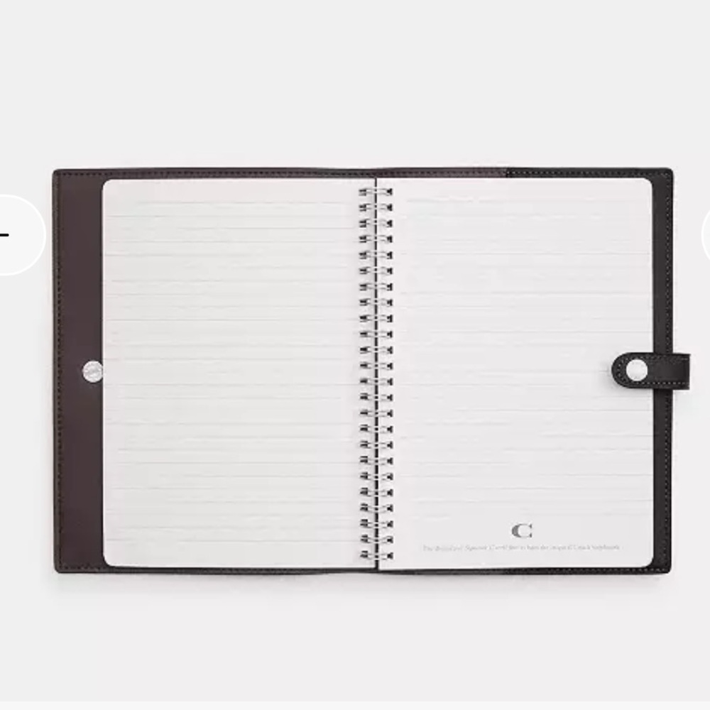 Coach Butterfly Print Notebook In Black With Sequins 🎀 - Picture 2 of 5